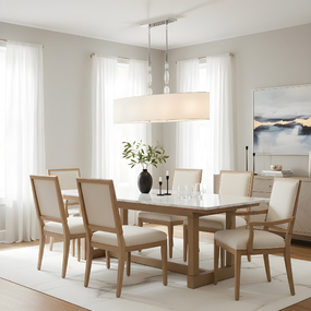 Stone Linear Pendant