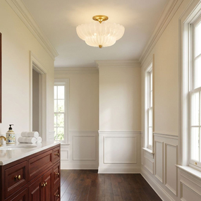 Whitecap Semi Flush Ceiling Light