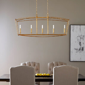 Mantle Linear Chandelier