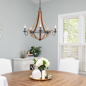 Shire Chandelier by Quoizel