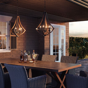 Shire Chandelier by Quoizel