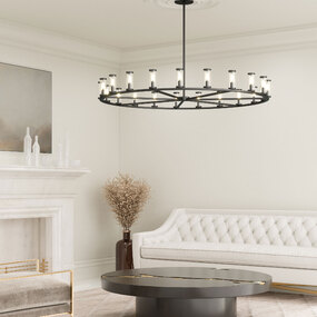 Revolve Chandelier by Alora