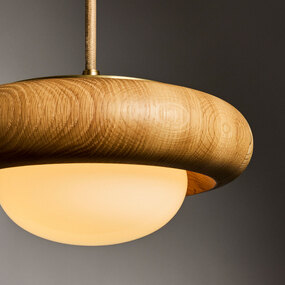 Humboldt 01 Wooden Pendant