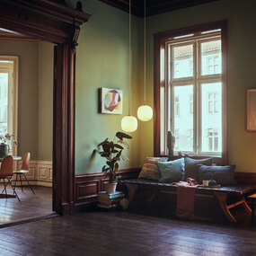 Radiohus VL45 Warm Dim LED Pendant by Louis Poulsen