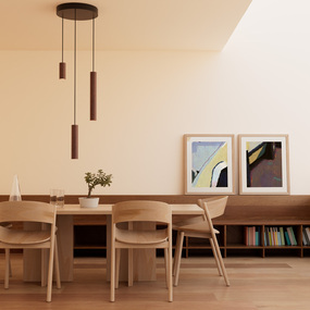 Roest Cluster Circular Pendant