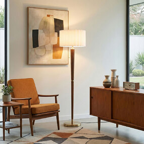 Scalloped Floor Lamp
