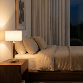 Scalloped Table Lamp
