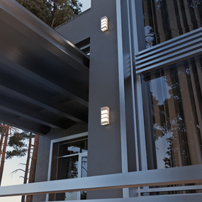 State Outdoor Wall Light by AFX