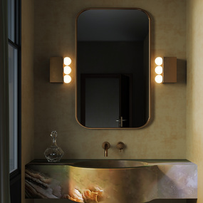 Sinclair Bathroom Vanity Light by Alora