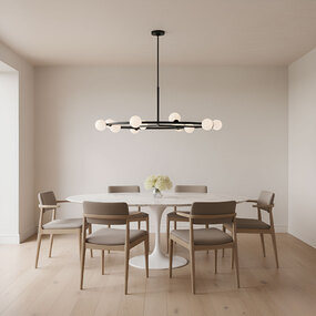 Altair Ring Chandelier by Visual Comfort Studio