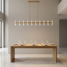Silas Linear Chandelier by Visual Comfort Studio