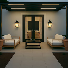 Warren Dark Sky Outdoor Wall Light