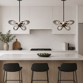 Ray Dance Cluster Pendant