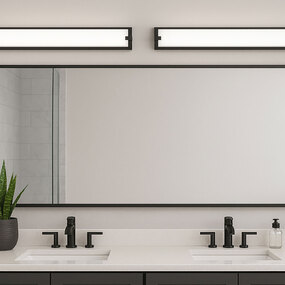 Sinclair Color-Select Bathroom Vanity Light by AFX