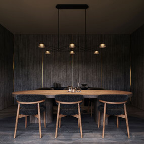 Ray Rectangular Chandelier by SONNEMAN - A Way of Light