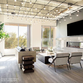 Suspenders Gridscape with Monoline Domed Ball Pendants