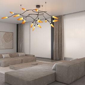 Vines Semi-Flush Ceiling Light