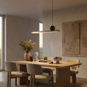 Calee V5 Linear Pendant by CVL Luminaires