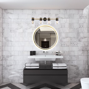 Kanata Bathroom Vanity Light by Artcraft