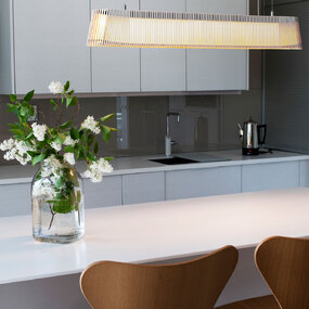 Owalo Linear Pendant by Secto Design