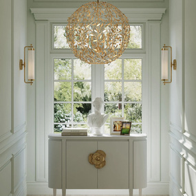 Secret Garden Orb Chandelier