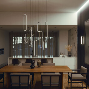 Sienna Color-Select Linear Multi Light Pendant