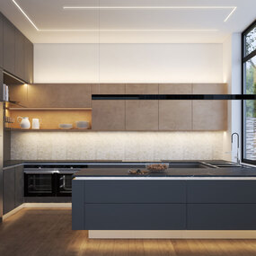 TruLine 1A 5W 24VDC Plaster-In LED System by PureEdge Lighting