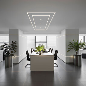 TruLine 1A 5W 24VDC Plaster-In LED System by PureEdge Lighting