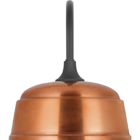 Academy Outdoor Arched 16in Mack Rockhouse Shade Wall Light