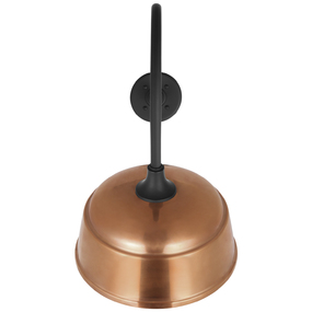 Academy Outdoor Angled Flynn Rockhouse Shade Wall Light