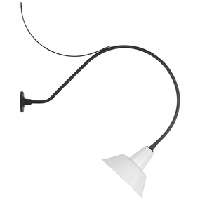 Academy Outdoor Anchored Larrabee 36in Bowers Wall Light