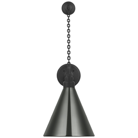 Academy Outdoor Anchored Mack Savannah Conical Wall Light