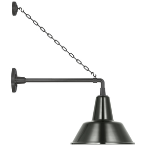 Academy Outdoor Anchored Mack Bowers Shade Wall Light