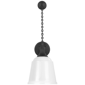 Academy Outdoor Anchored Mack Sm Rockhouse Shade Wall Light