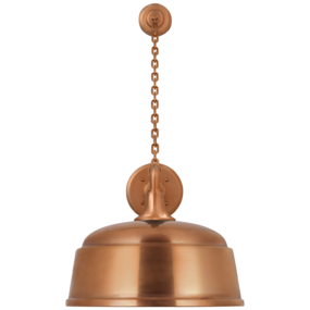 Academy Outdoor Anchored Mack Rockhouse Shade Wall Light