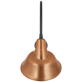 Academy Outdoor Arched Mack Tilted Bowers Shade Wall Light