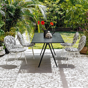 Baguette & Central Indoor/ Outdoor Dining Table