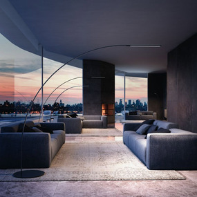 Yumi Floor Lamp by Fontana Arte