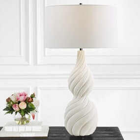 Twisted Swirl Table Lamp