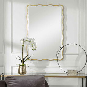 Aneta Scalloped Mirror