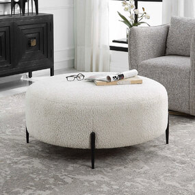 Arles Large Ottoman by Uttermost