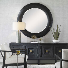 Stockade Round Mirror