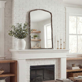Hammered Arch Mirror