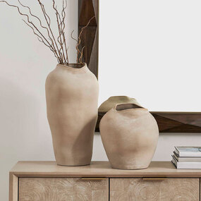 Shadow Play Indoor /Outdoor Vase Set of 2