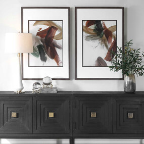 Velocity Framed Print Set of 2