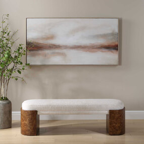 Haze In The Horizon Hand Painted Canvas