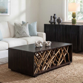 Teak Maze Coffee Table