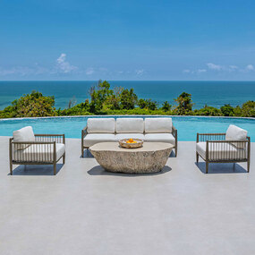 Borneo Outdoor Sofa by Uttermost