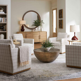 Evanston 4 Door Cabinet by Uttermost