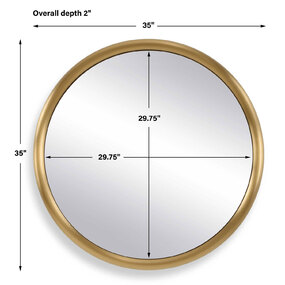 Atkinson Round Mirror by Uttermost